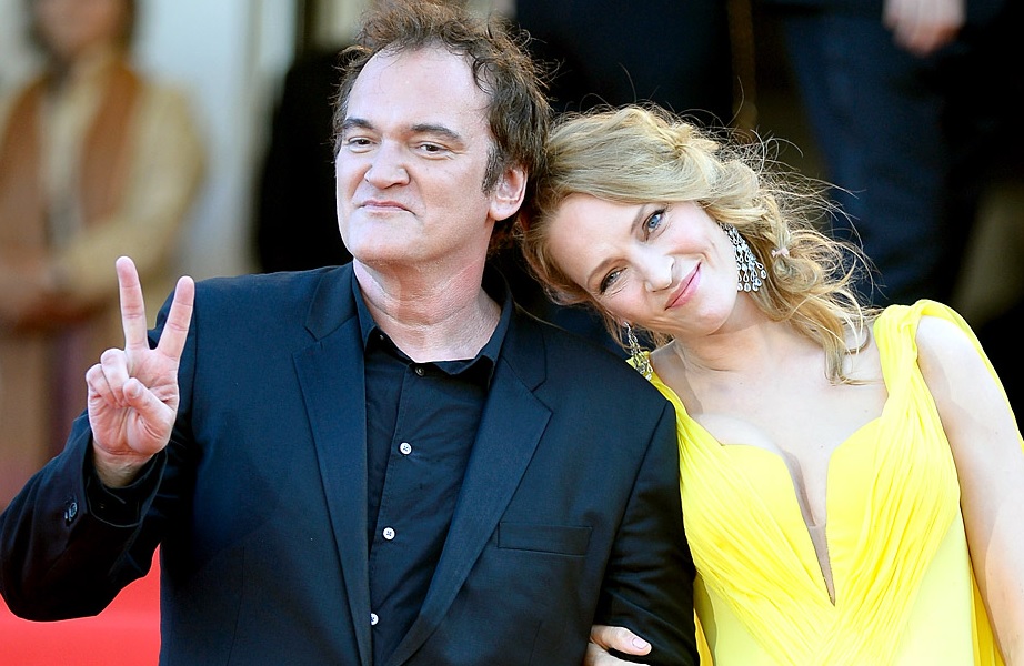 Quentin Tarantino e Uma Thurman